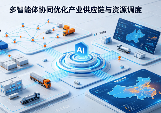 绿园区AI 智能体 Geo 优化重塑产业链空间调度体系，打通仓储运输全链路